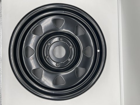 Jante acier Triangular noire 7X17 6x139.7 Mitsubishi L200 avant 2019 N4-Offroad
