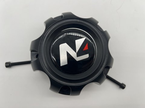 Cache moyeu fermé plastique noir pour jante acier entraxe 5x120 N4-Offroad