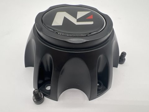 Cache moyeu fermé plastique noir pour jante acier entraxe 6x114.3 N4-Offroad