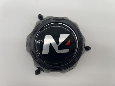 Cache moyeu fermé plastique noir pour jante acier entraxe 6x114.3 N4-Offroad