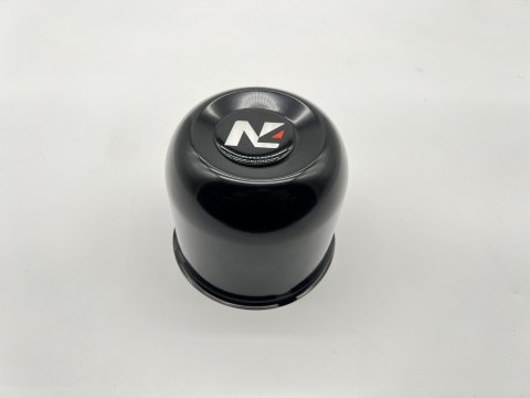 Cache moyeu fermé acier noir pour jantes acier avec centrage 110mm N4-Offroad