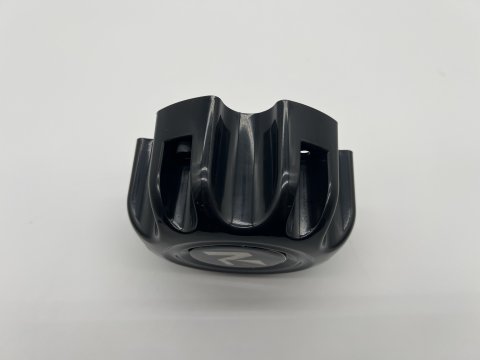 Cache moyeu fermé plastique noir pour jante acier entraxe 6x139.7 N4-Offroad