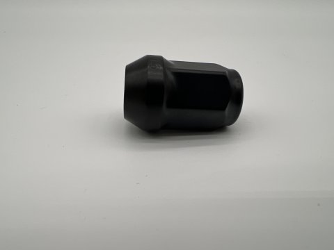 Ecrou de roue noir 12x150 - Hex 19mm - Cône 60° - L35mm N4-Offroad