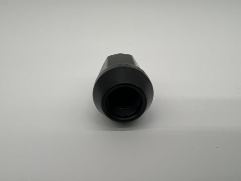 Ecrou de roue noir 12x125 - Hex 19mm - Cône 60° - L35mm N4-Offroad