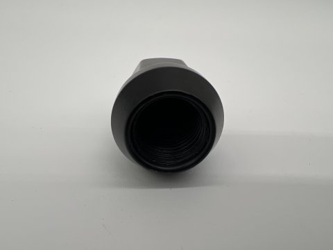 Ecrou de roue noir 14x150 - Hex 19mm - Cône 60° - L35mm N4-Offroad