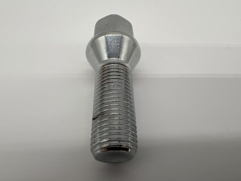 Goujon de roue chromé 14x150 - Hex 17mm - Cône 60° - L33mm N4-Offroad