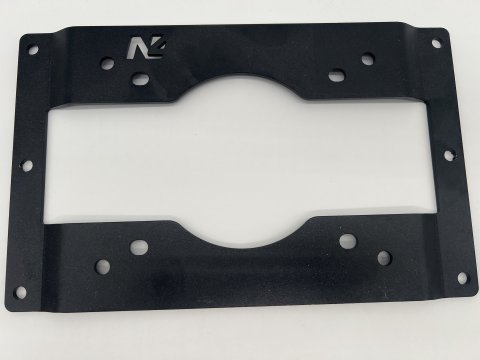 Kit support spécifique de fixation déport 1.5 mètres pour boitier relais de treuil Warn VR Evo Zeon Tabor N4-Offroad