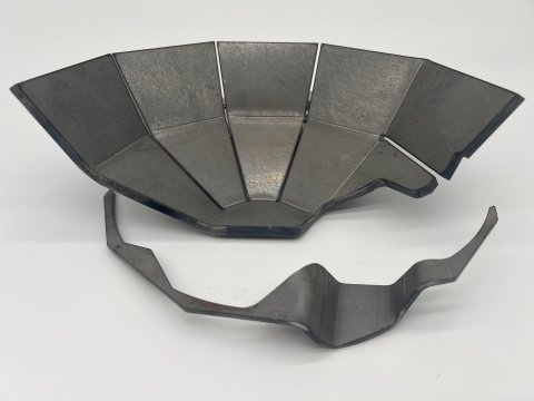 Coquille de protection de nez de pont avant en acier de 6mm à souder pour Toyota Land Cruiser N4-Offroad