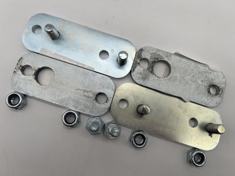 Kit modification ancrage barre stabilisatrice avant Toyota KDJ120 & Hilux Vigo N4-Offroad