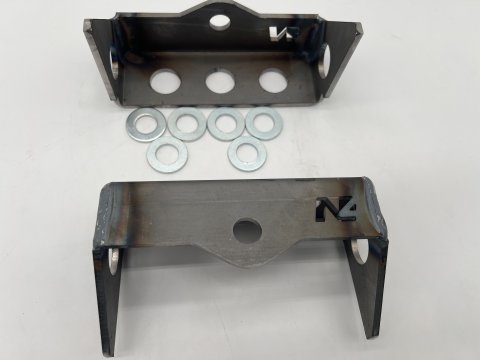 Kit de renforts d'ancrages supérieur d'amortisseur arrière pour Mercedes Sprinter 4x4 W906 W907 N4-Offroad