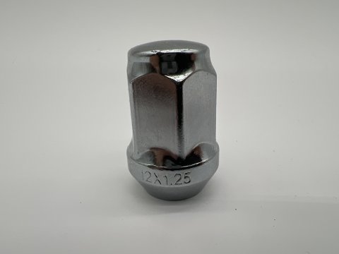Ecrou de roue chromé 1-2” - Hex 19mm - Cône 60° - L35mm N4-Offroad