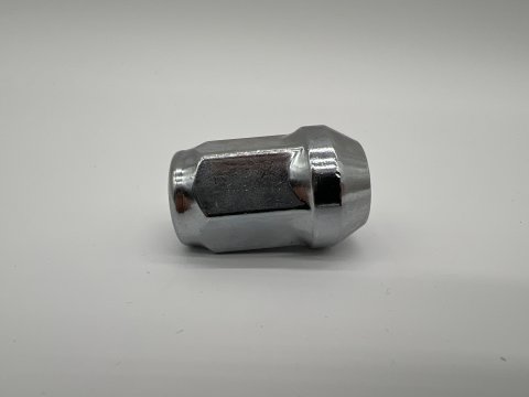 Ecrou de roue chromé 1-2” - Hex 19mm - Cône 60° - L35mm N4-Offroad