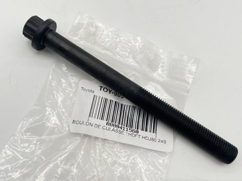 Vis de culasse longueur 121mm HDJ80 HDJ100 motorisation 1HD-FT