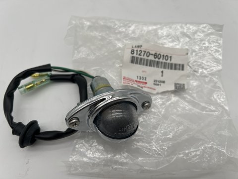 Feu éclairage de plaque d'immatriculation pour BJ4 12V - La pièce