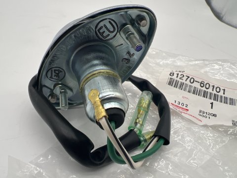 Feu éclairage de plaque d'immatriculation pour BJ4 12V - La pièce