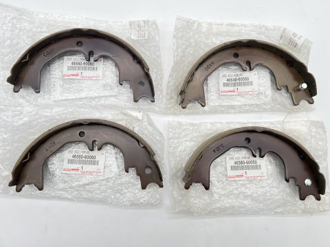 Kit de 4 mâchoires de frein arrière pour Land Cruiser HDJ80 24S HDJ100 avec disques Ø336mm