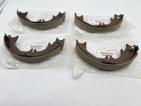 Kit de 4 mâchoires de frein arrière pour Land Cruiser HDJ80 24S HDJ100 avec disques Ø336mm