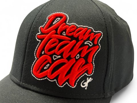 Casquette Baseball 6 pans logo Dream Team Car 3D