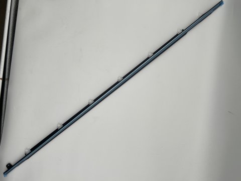Lèche vitre extérieur chrome porte avant gauche HDJ80