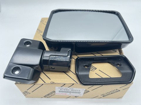 Rétroviseur gauche Land Cruiser Série 7 - plastique noir