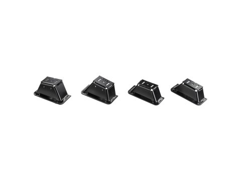 Kit de montage pour barres de toit ARB pour hard top Ascent Ford Ranger / Raptor Double Cab T9 2022+