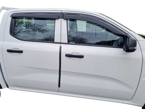Jeu 4 déflecteurs vitre avant et arrière Ford Ranger T6 T7 T8