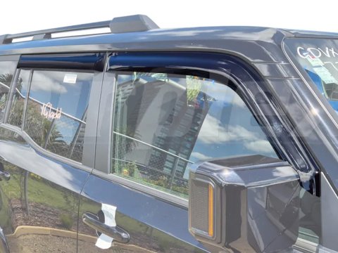Jeu 4 déflecteurs vitre avant et arrière Toyota Land Cruiser 250 GDJ250