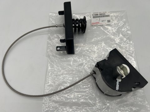 Support de roue de secours sous châssis HDJ100