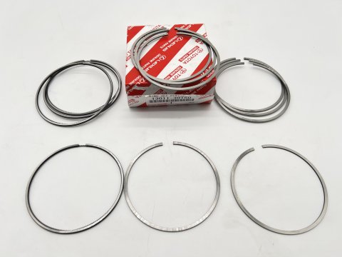 Jeu de segments pour 4 pistons KDJ12 KDJ15 173cv et Hilux Vigo 3.0D4-D