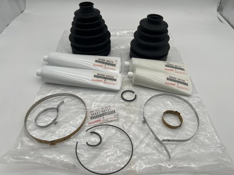 Kit soufflets de cardan pour Land Cruiser HDJ100 - côté roue et côté pont