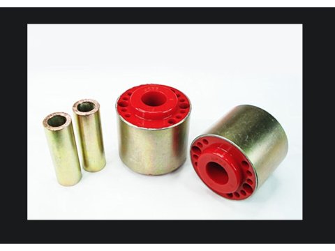 Paire silent blocs polyuréthane Nolathane tirant arrière inférieur Pajero 3