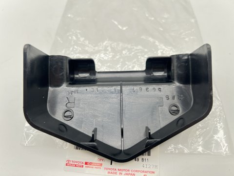 Cache plastique Droit charnière baie de pare brise rabattable Série 7