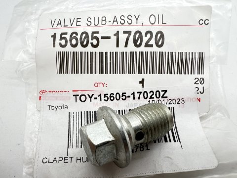Clapet huile moteur HDJ80 HDJ100 HZJ7