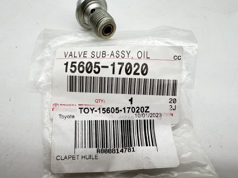 Clapet huile moteur HDJ80 HDJ100 HZJ7