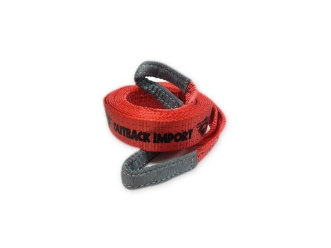 Sangle de traction 5M 7T5 largeur 50mm OUTBACK IMPORT rouge