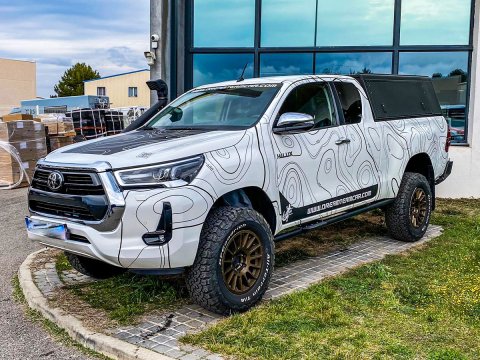 Jante Alu Braid Winrace S Bronze 8x17 6x139.7 ET5 Toyota Hilux et Land Cruiser