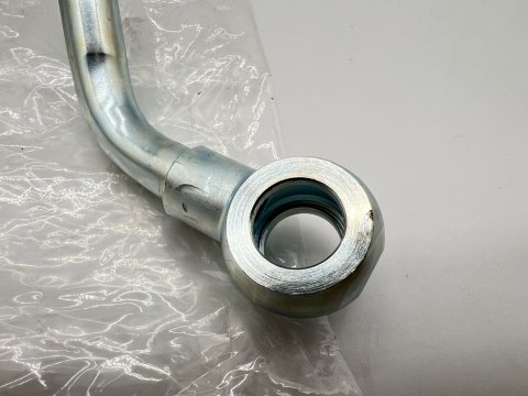 Tube rigide alimentation huile turbo KZJ7 KZJ9