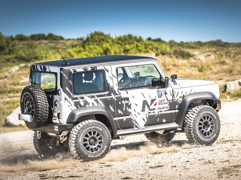 Jante Alu Braid Fullrace Grise 7x15 5x139 7 ET22 Jimny GL