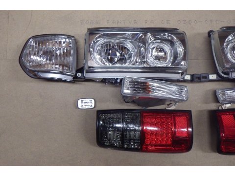 Pack complet feux cristal Land Cruiser HDJ80