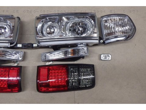 Pack complet feux cristal Land Cruiser HDJ80