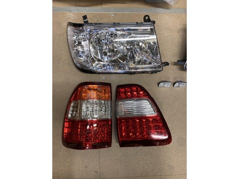 Pack complet feux cristal leds Land Cruiser HDJ100 1998-2003