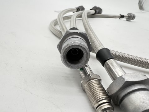 Kit durites de Frein aviation en inox LJ70 LJ73 - phares ronds