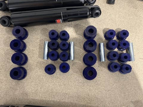 Kit suspension medium +5cm pour Suzuki Santana 410 413 Samurai - Essence châssis Long 99->03