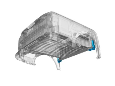 Kit de supports / renforts de benne pour Ford Ranger Raptor