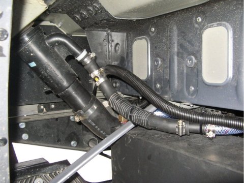 Réservoir de remplacement LRA 134L Land Rover Defender 110 130 TD5 TD4