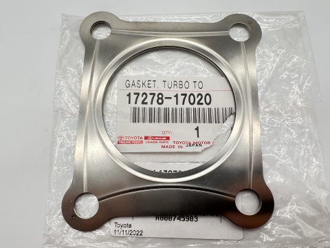 Joint métallique entre turbo et collecteur d'échappement HDJ100 08/2002+