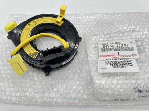 Serpentin piste tournante airbag KZJ9 KDJ9 HDJ100 avant 08/2002