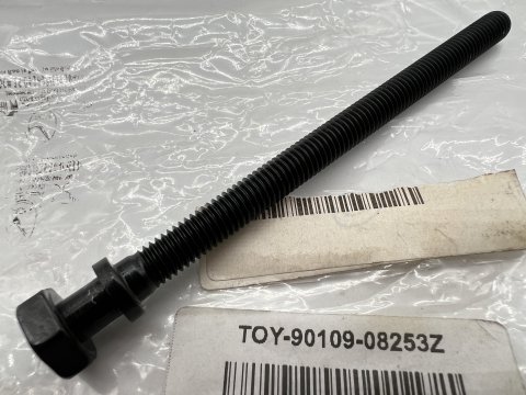 Boulon galet tendeur climatisation HDJ100 - galet non rainuré