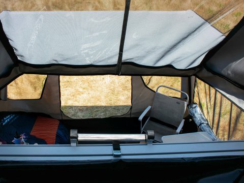 Tunnel gauche Family Room pour tente de toit Space James Baroud