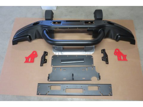 Pare chocs avant AEV avec Abar pour Jeep Wrangler JK - noir